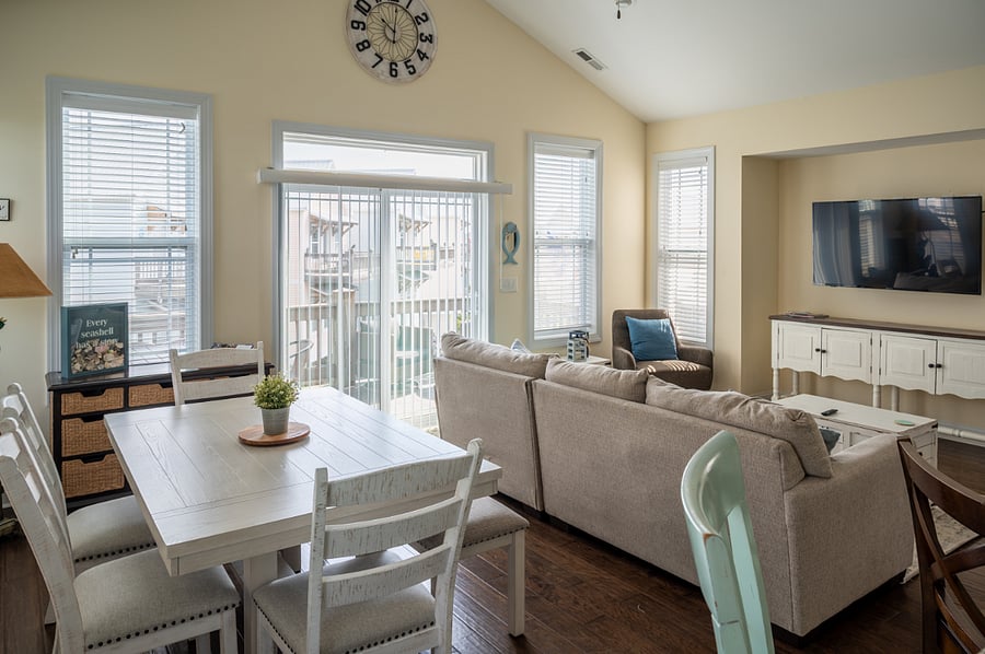 Living Room and Dining Area - 3rd Floor