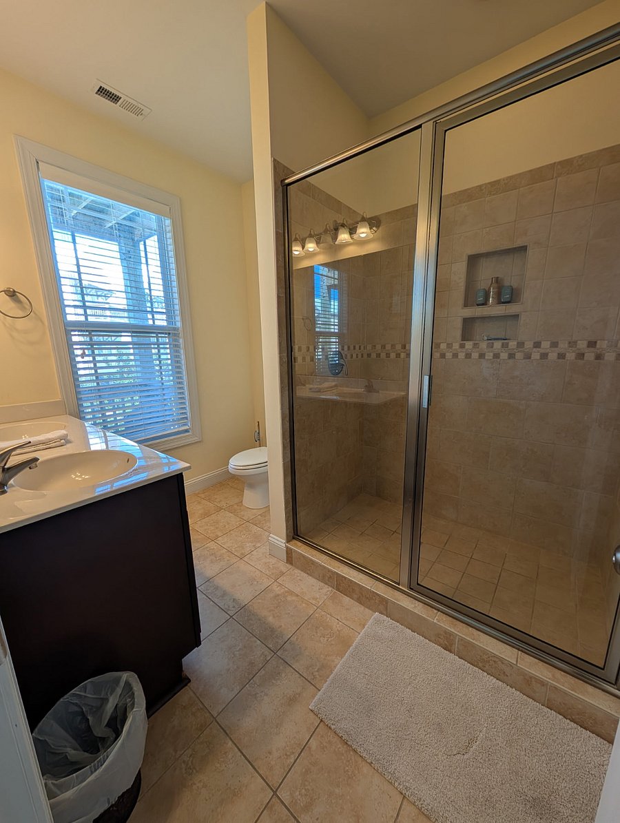 Master Bathroom with Dual Shower Heads