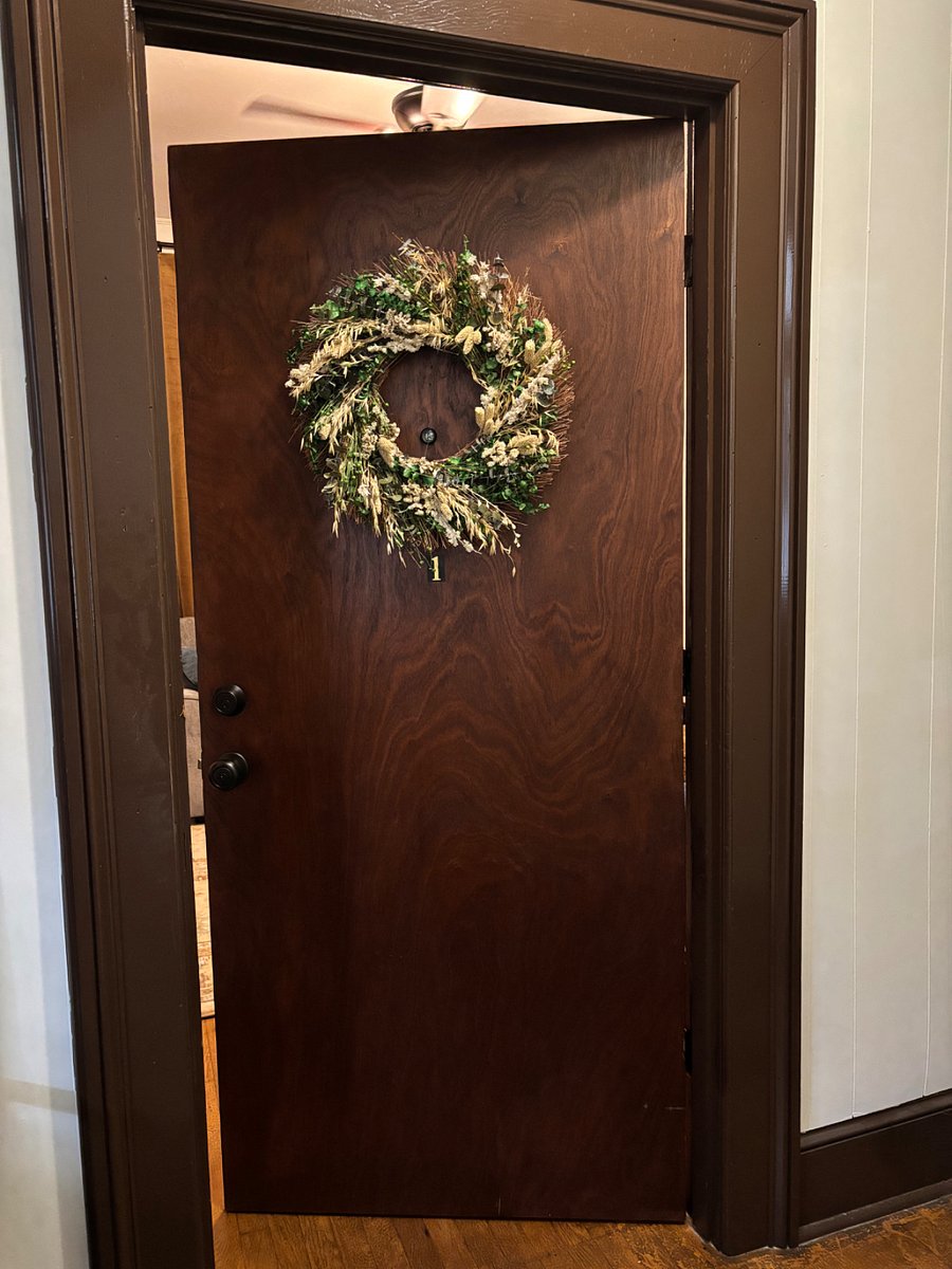 Front door off main hall leading into unit.