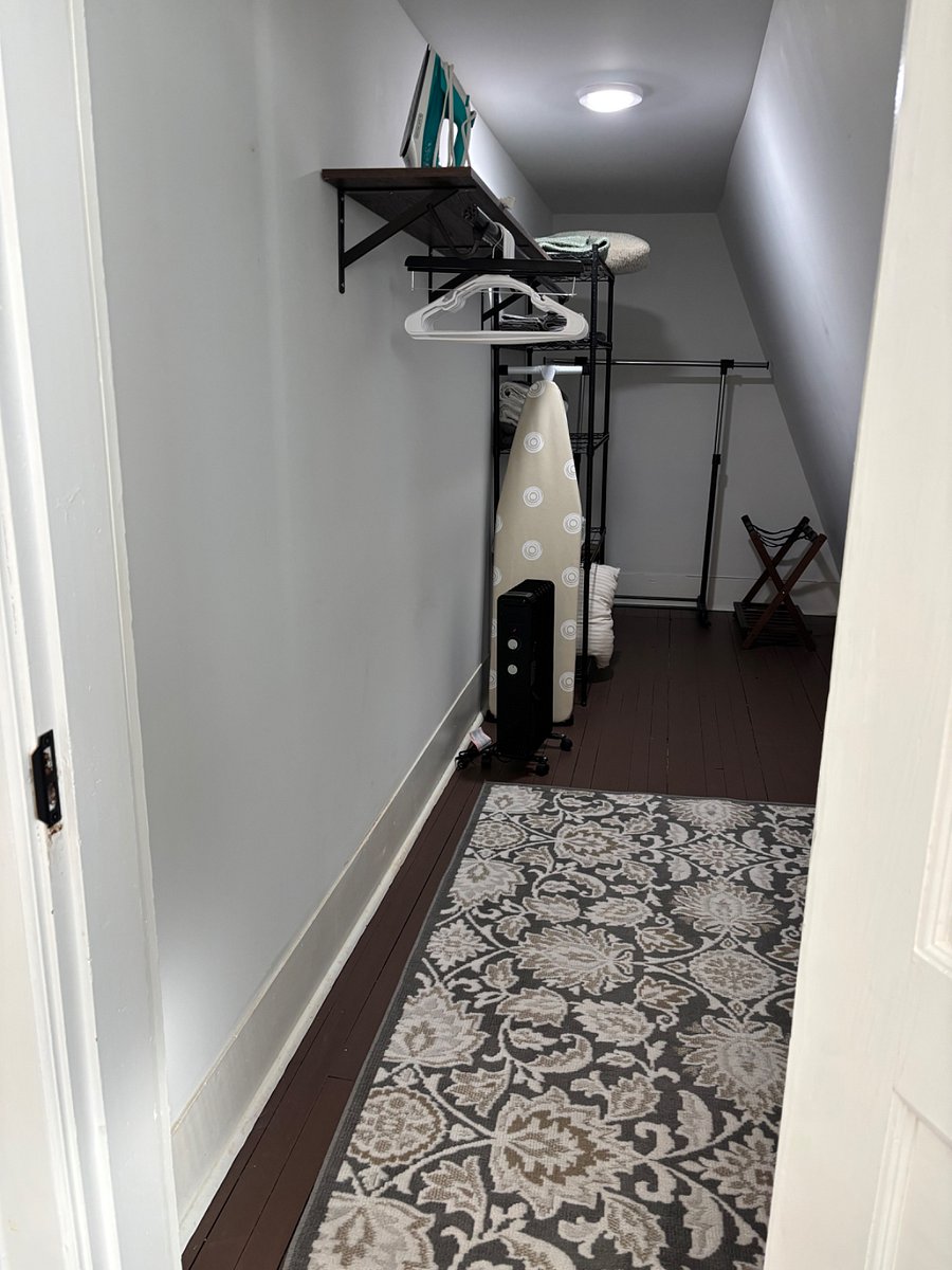 Large bedroom walk in closet.