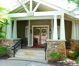 Clubhouse entrance