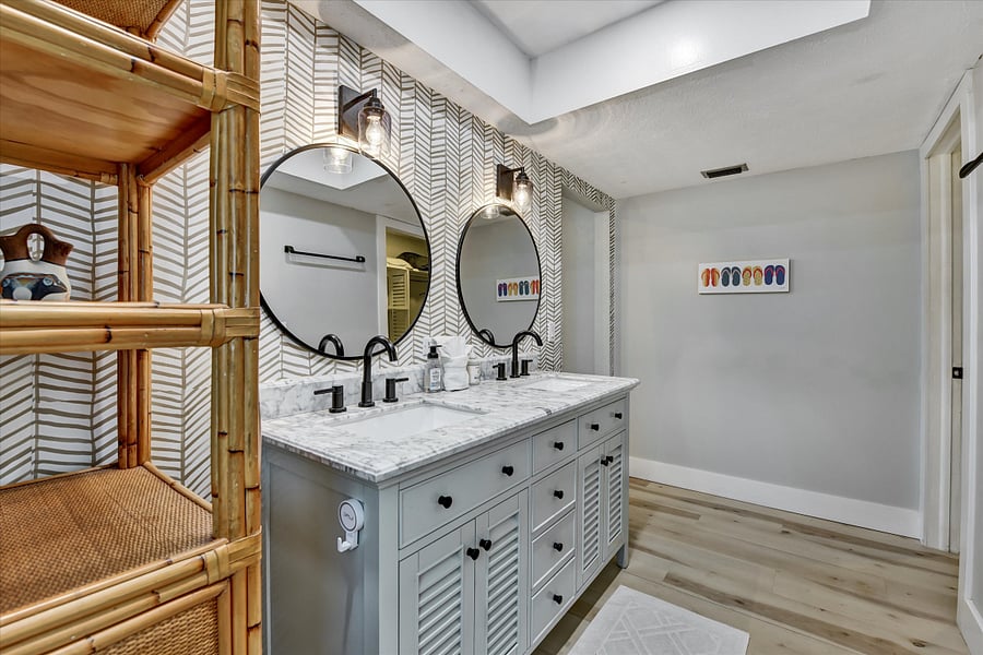 Master bathroom