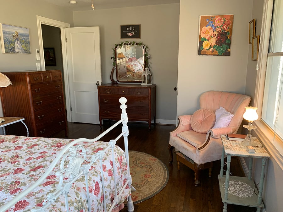 The Pink bedroom.
