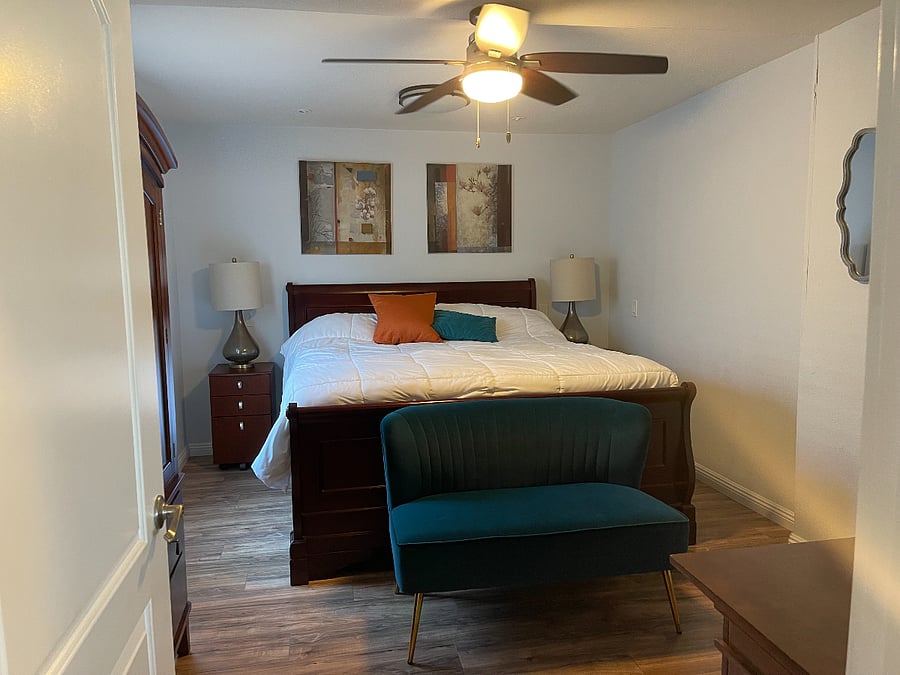 Downstairs King Bed
