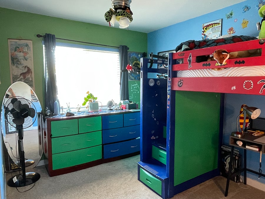Twin Bed Kids Room