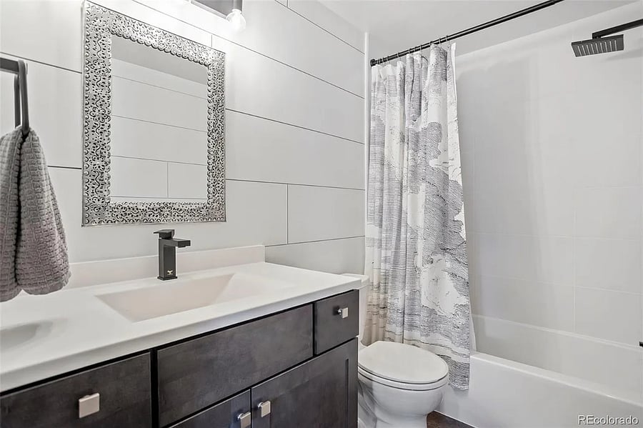Second floor bathroom outside office space
