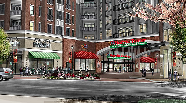 walk to grocery store, shops, restaurants and metro