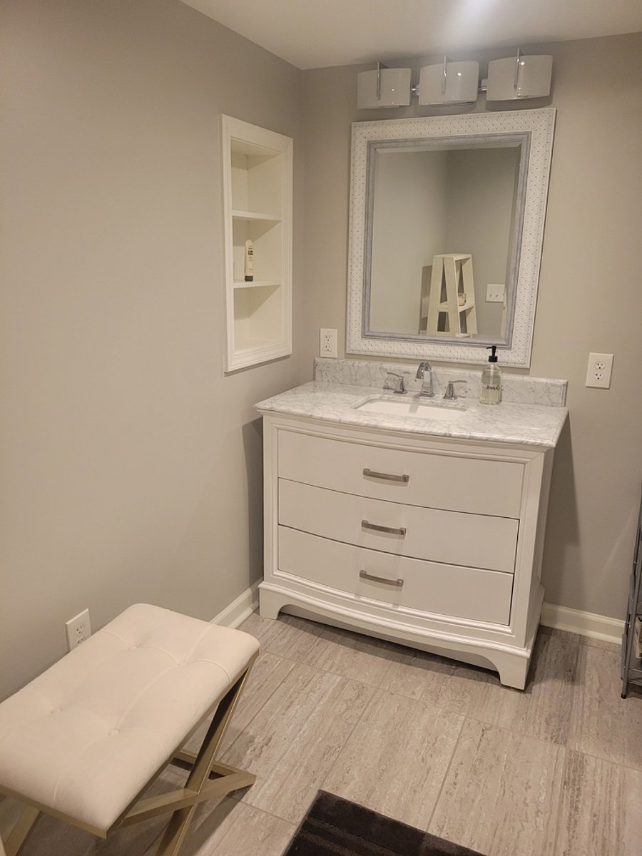 basement bathroom