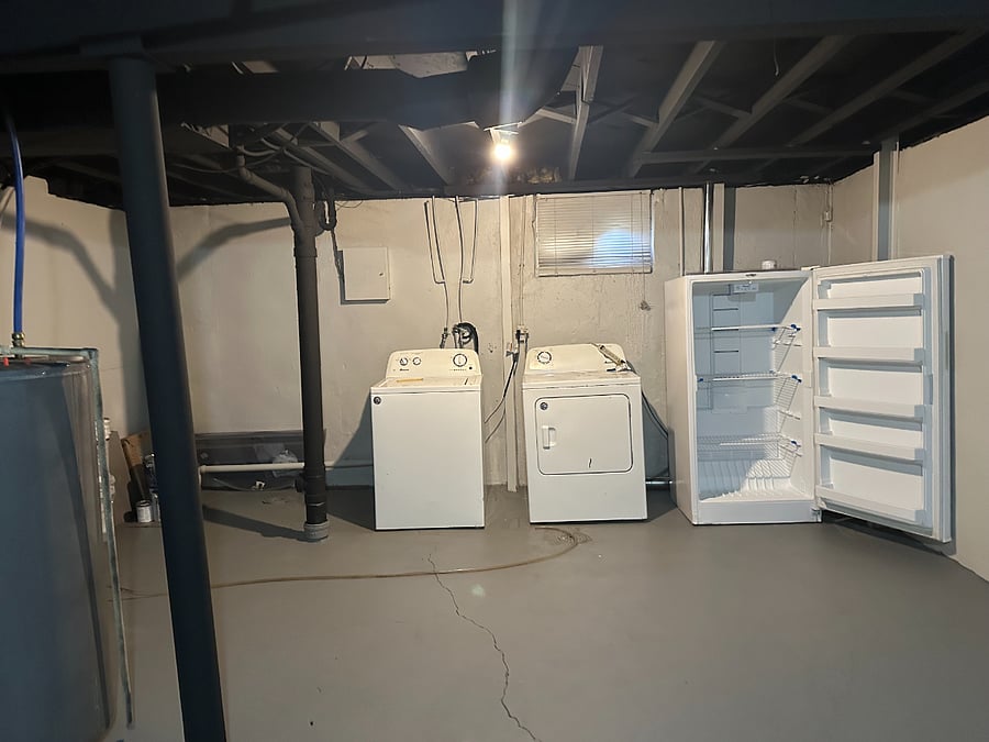 Onsite basement Laundry facility