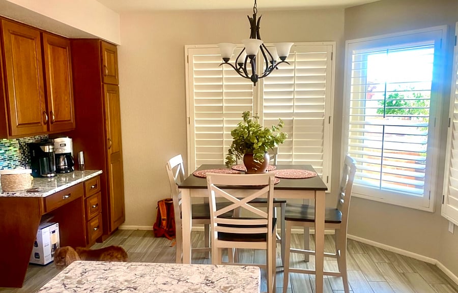 Casual dining area