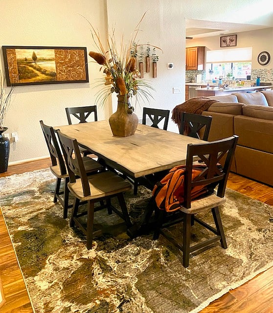 formal dining seating for six