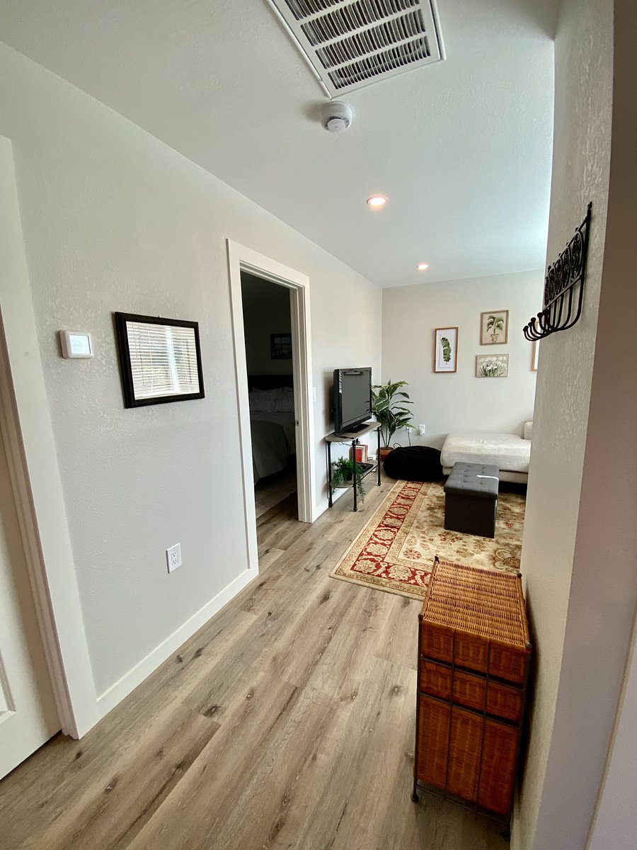 Hallway and Living Room