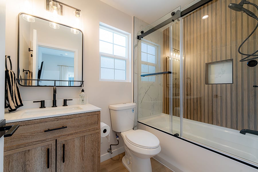 Master bathroom