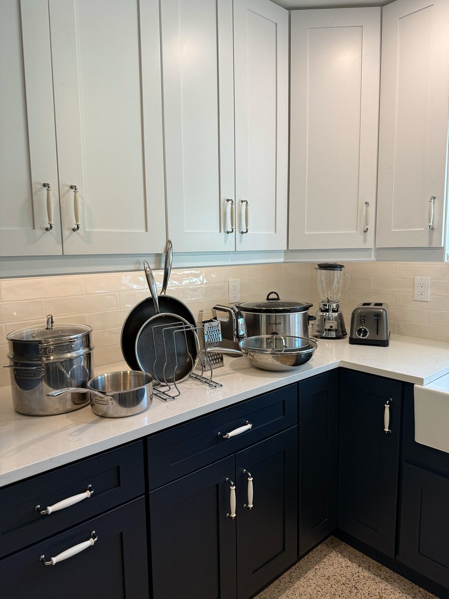 Pots, pans, appliances, plus more not pictured.