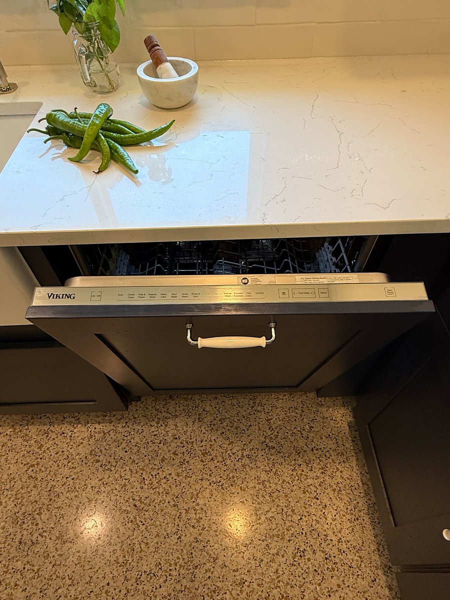 Top applince package, Vilking range and dishwasher, Samsung Bespoke ice and water refrigerator