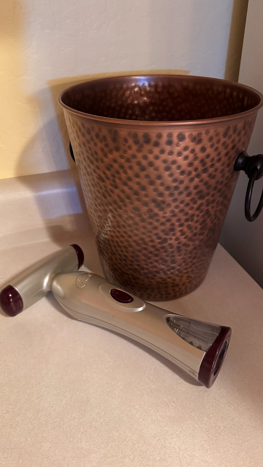Wine Bucket and Bottle Opener for enjoying your evenings.