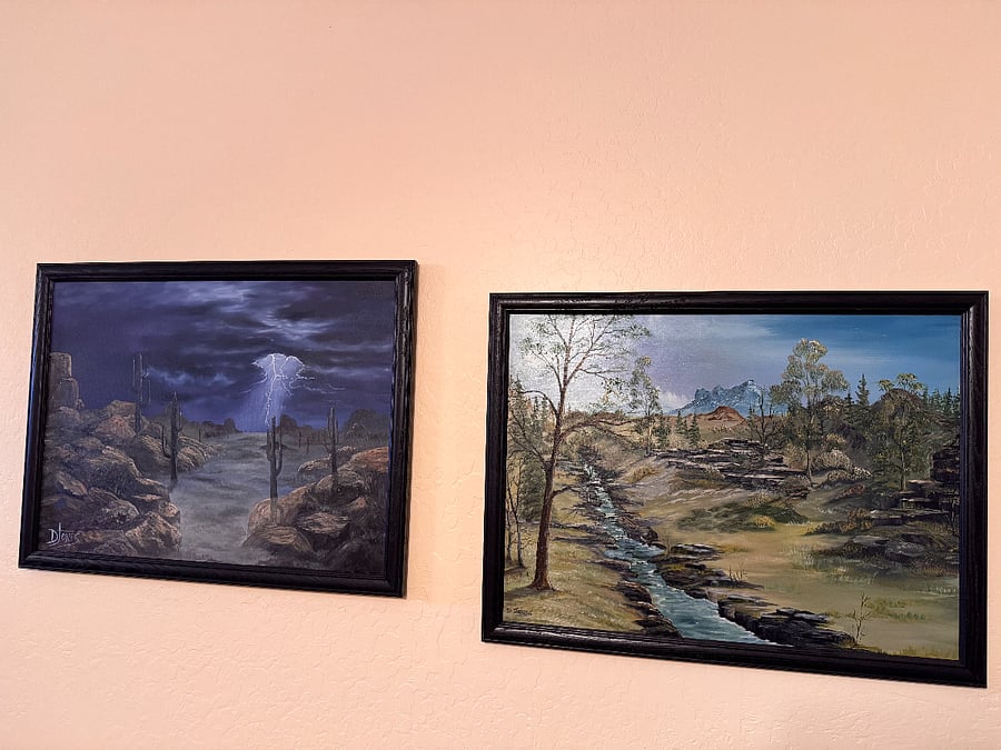 Beautiful Original Artwork from local Artists.