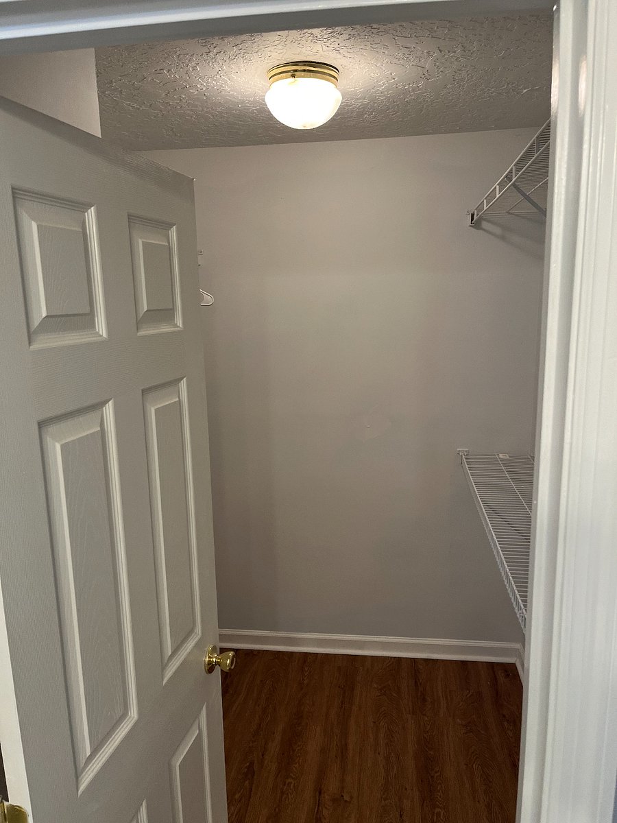 Master walk-in closet