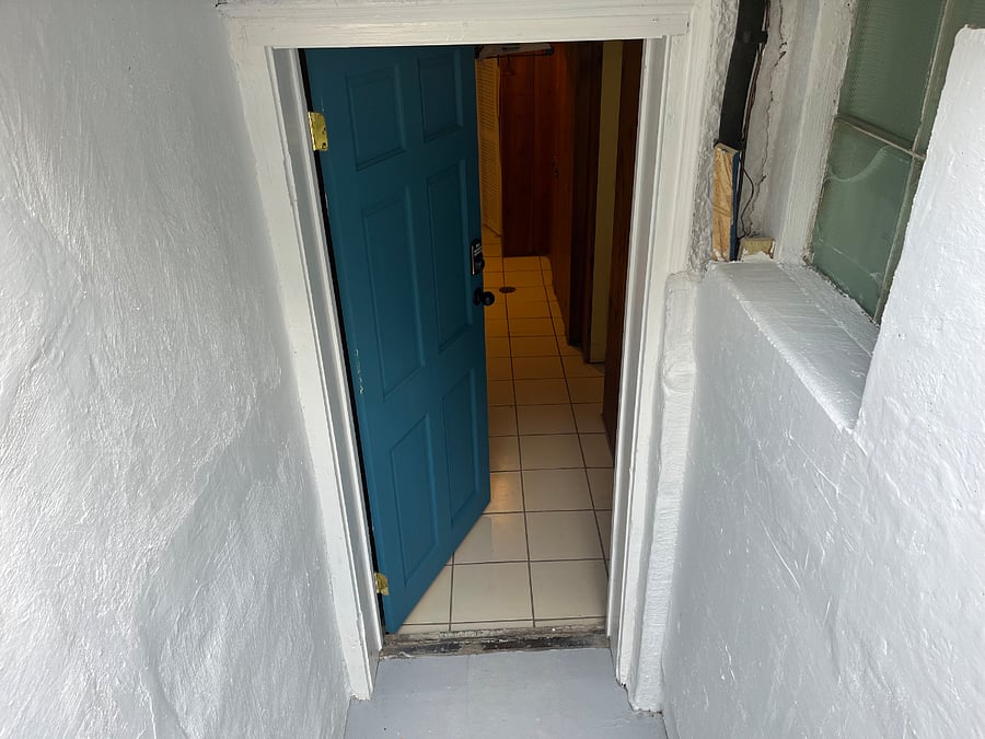 Private entrance
