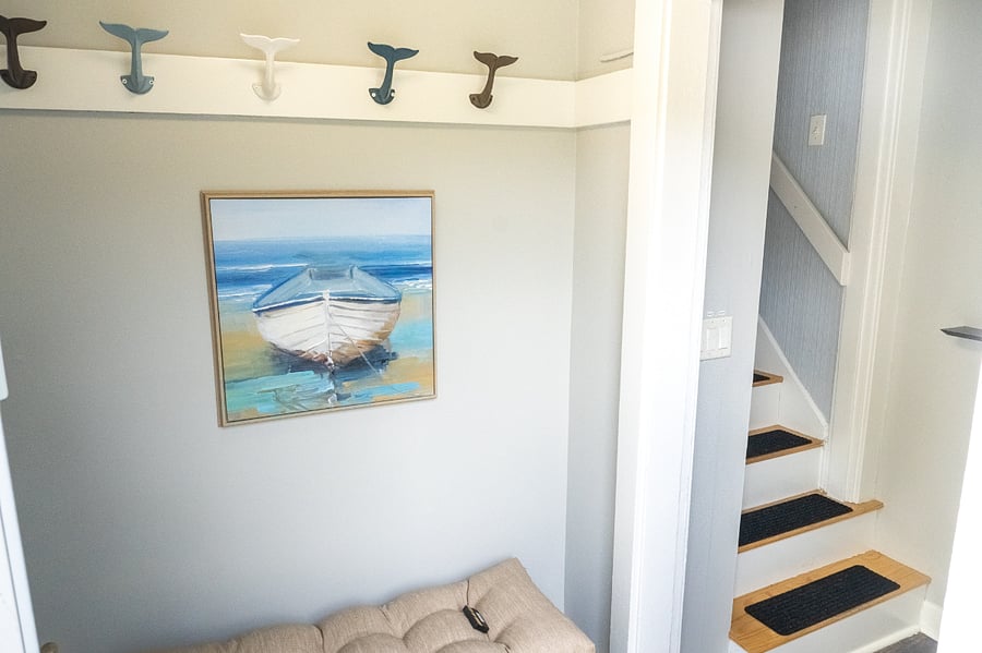 Back entry from deck