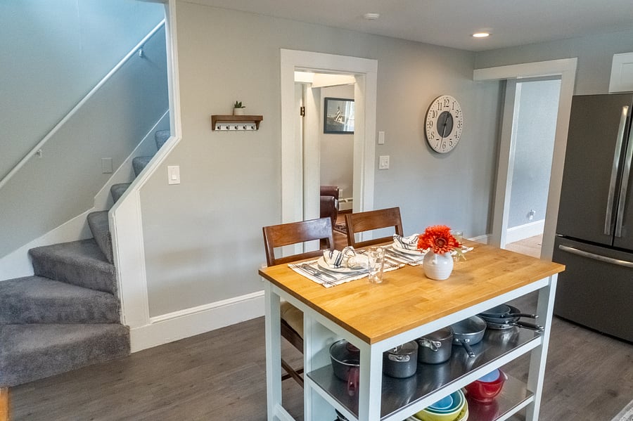 Fully equipped kitchen