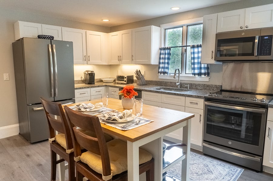 Fully equipped kitchen