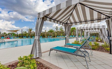Resort style pool