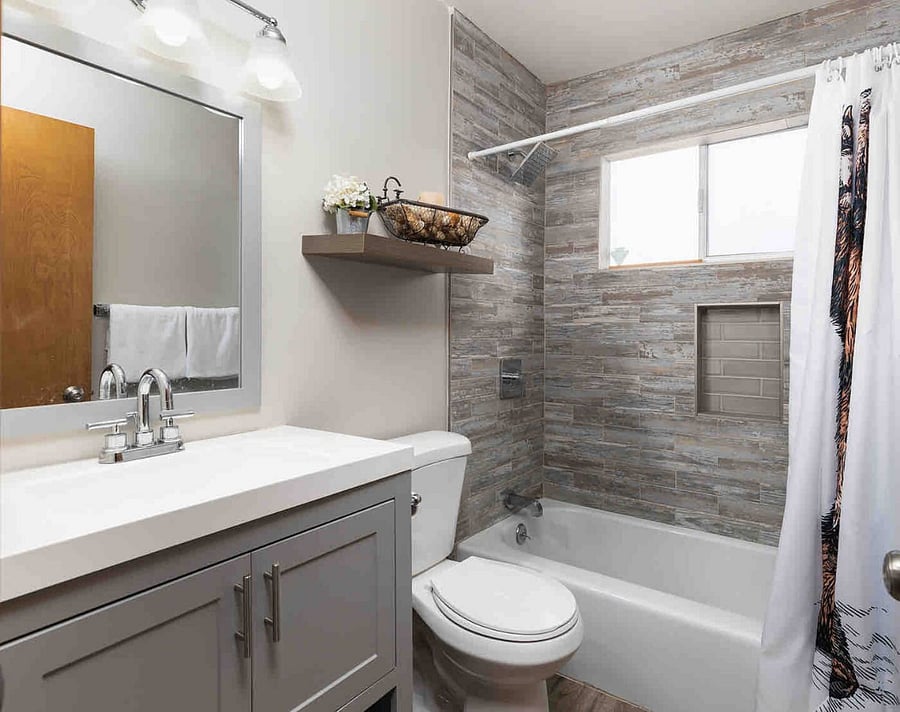 Both bathrooms have been remodeled and upgraded - this bathroom is on the main level