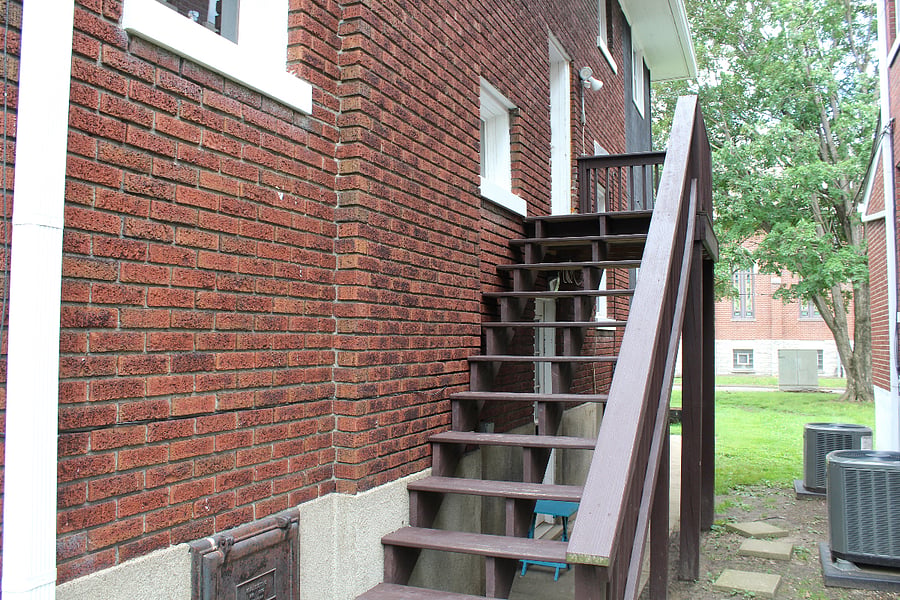 Entry to the space