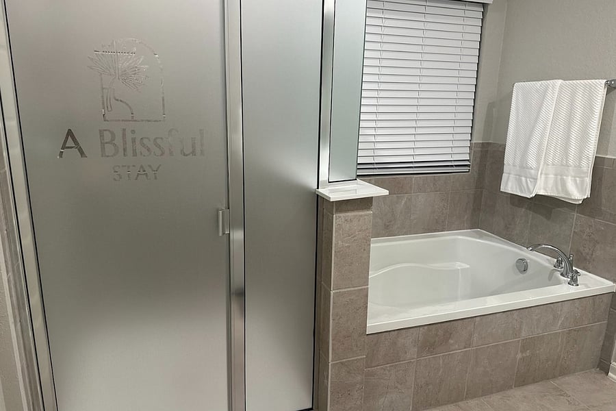 Enjoy huge Master bathroom with dresser room - First Floor.