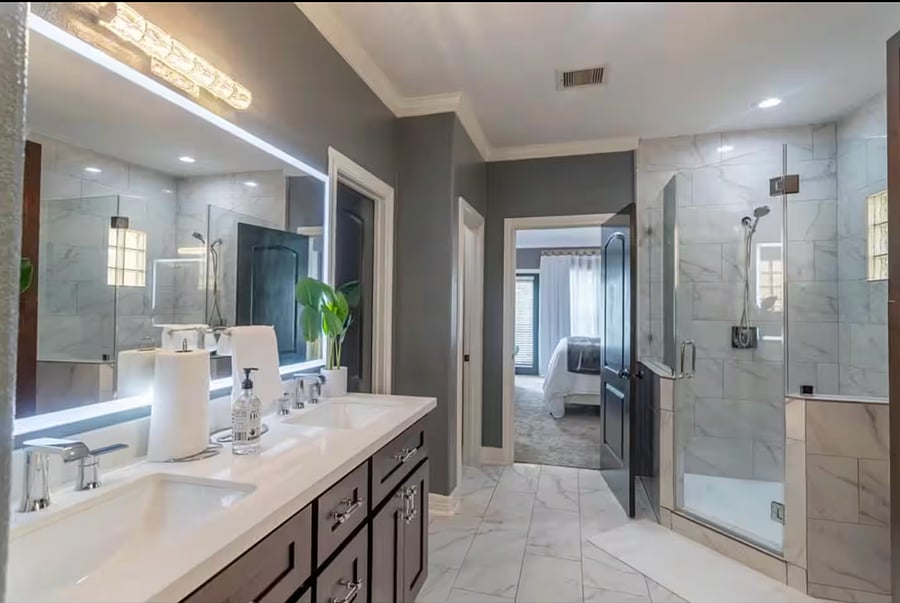 Primary bathroom 