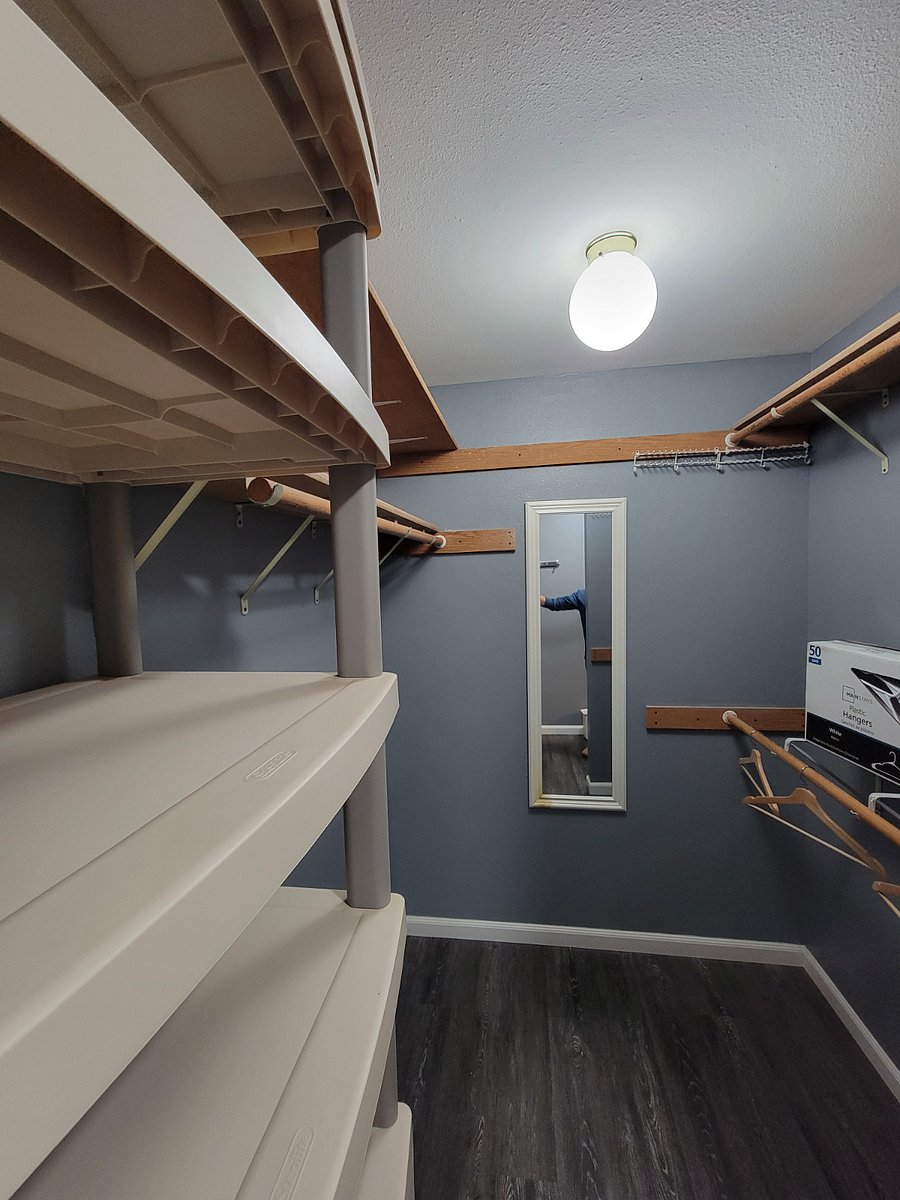 Primary Suite's Private Shower and Closet