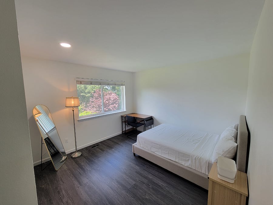 Room 2 with Full Bed. Rent is 1,200/month