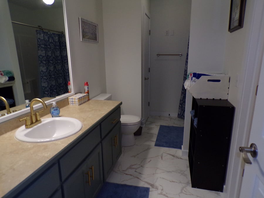 Master bathroom
