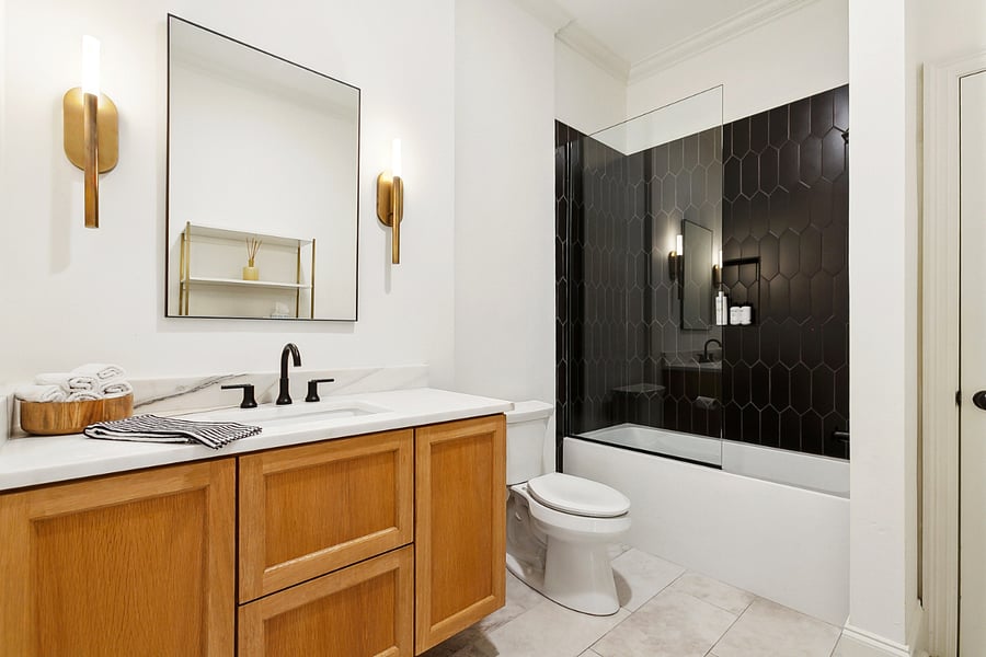 First floor guest bathroom