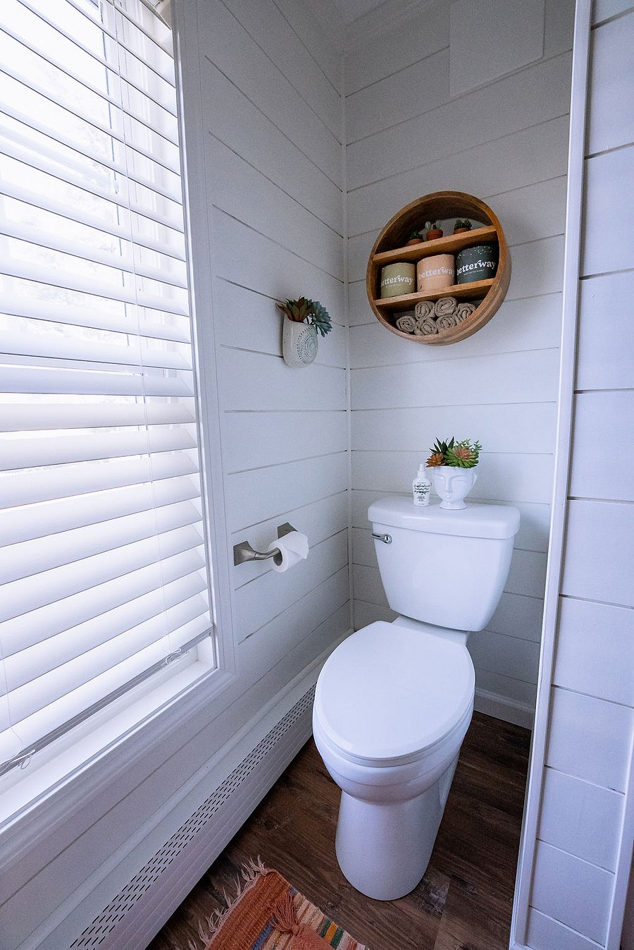 high-seat toilet with soft close lid