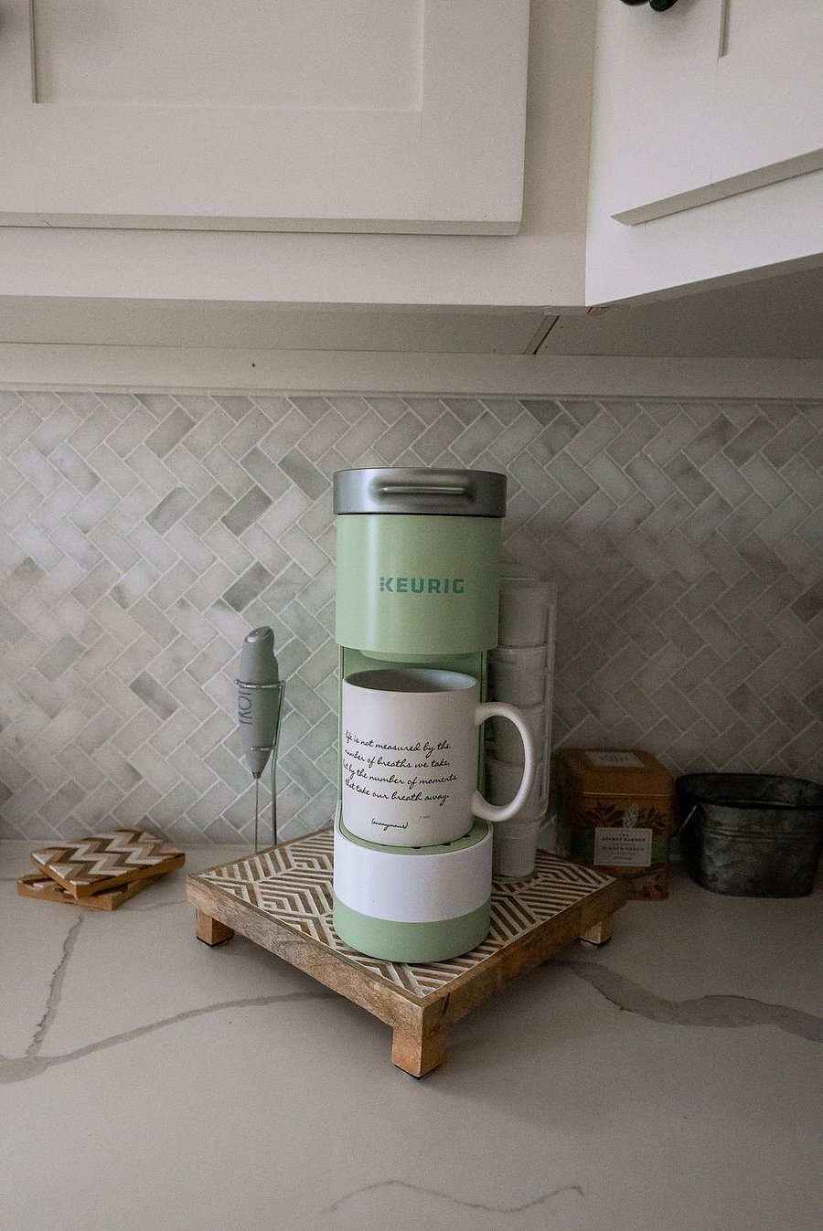 new Keurig and frother
