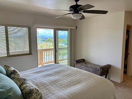Primary Bedroom view!