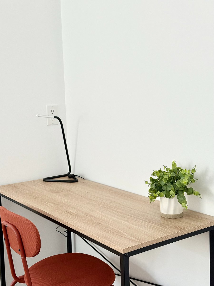 Dedicated workspace included in each bedroom.