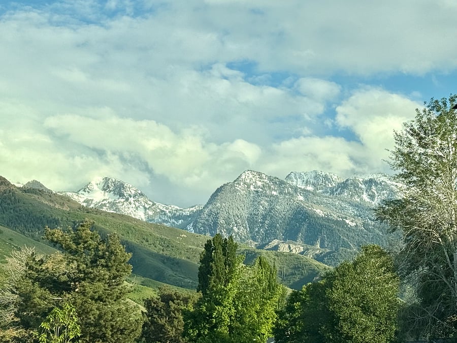 Surrounding mountain views.