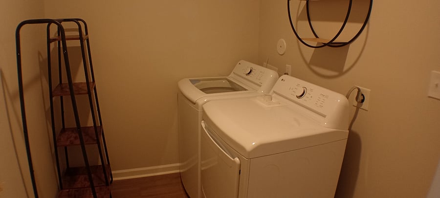 New Washer/Dryer (Installed January 2025)