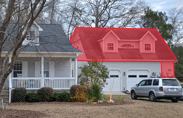 Entire 800+ SqFt
Above Garage Apartment.