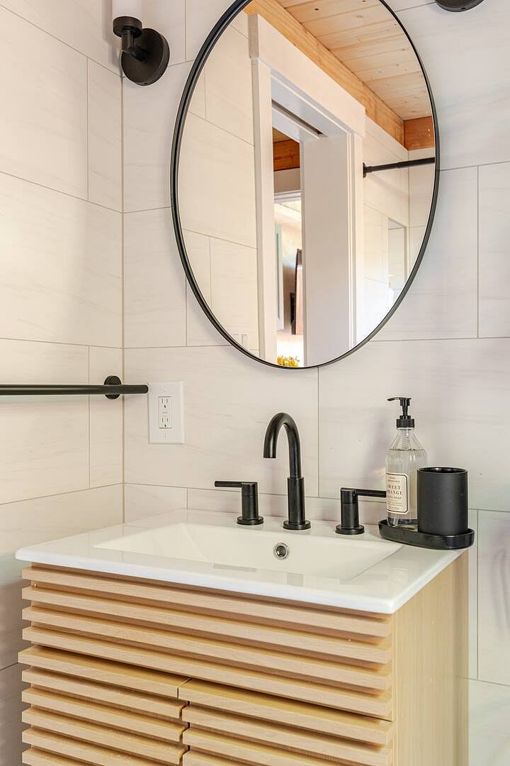 Full bathroom with shower