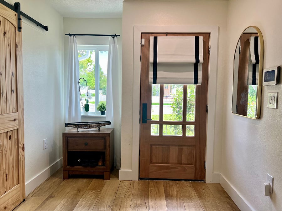 Bright, open foyer entrance. 