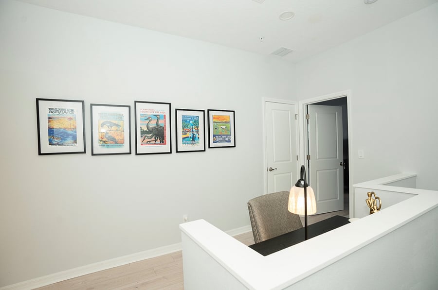 Second floor hallway