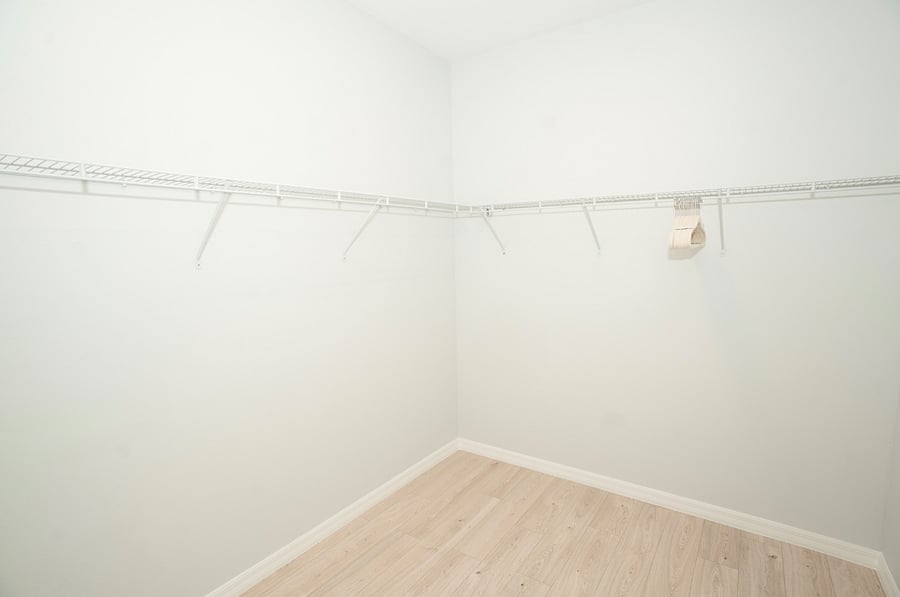 Master bedroom closet