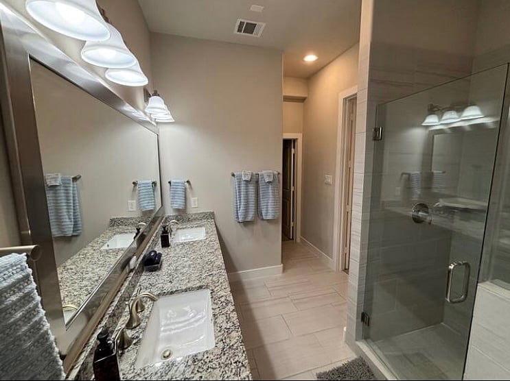 Master bathroom