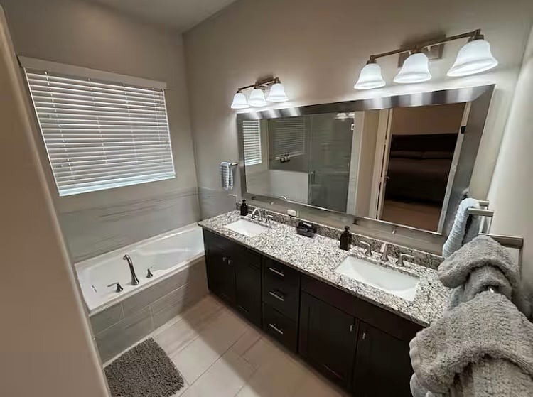 Master bathroom