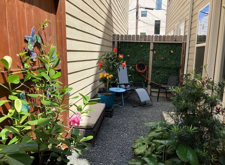 Patio off of main floor dining room