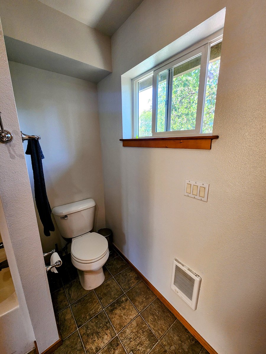 Bathroom toilet area